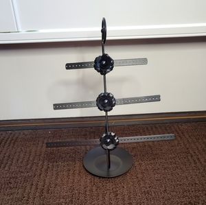 Black Metal Earring Organizer